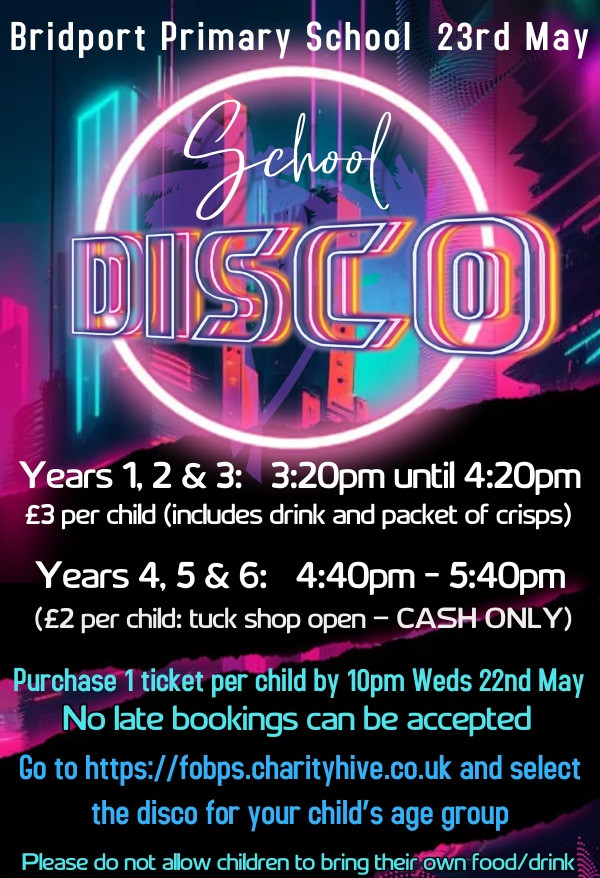 BPS May Disco - Year 4, 5 & 6